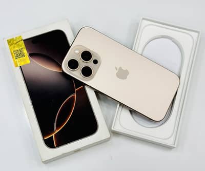 Iphone 16 pro 256Gb pta approved desert