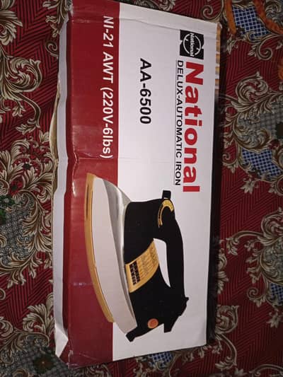 National Delux Automatic Iron