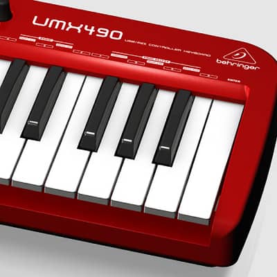 behringer midi keyboard umx490