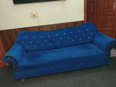 sofa set, 7 seater in used by look like new, good condition