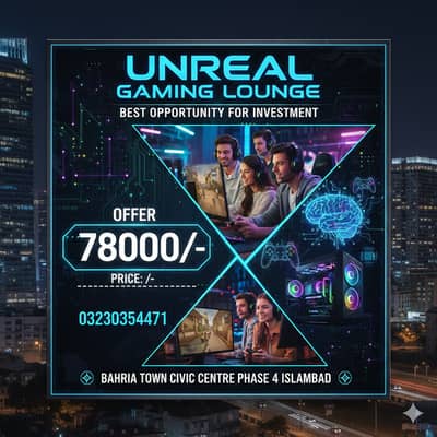 Running Gaming Business for sale/Business for sale