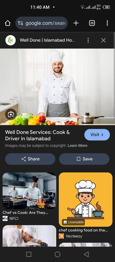 Mujhe cooking ki job chahiye 03703529341