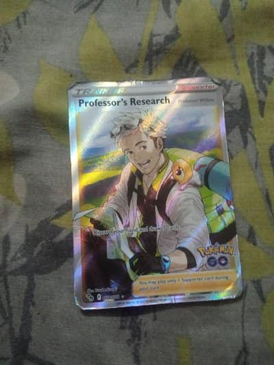 trainer professer research Supporter pokemon GO
