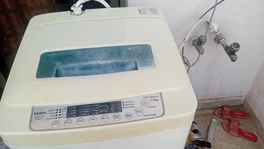 haier fully automatic machine