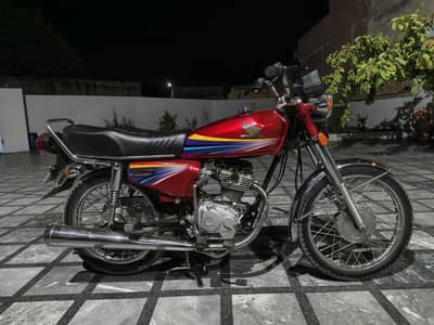 Honda 125 urgent sale 03149142531