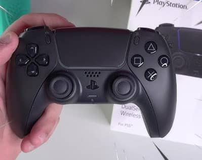 PS5 controller midnight edition. Box packed very slightly used.