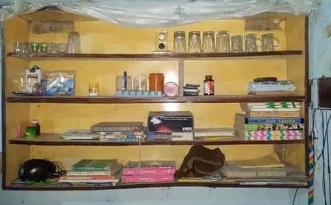 shop racks and counter for sale