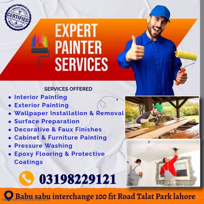 Paint Services in Lahore - Painter Services - Paint Polish Available