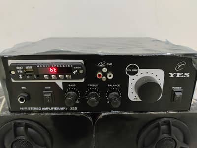 Amplifier - 2 Woofer Speaker