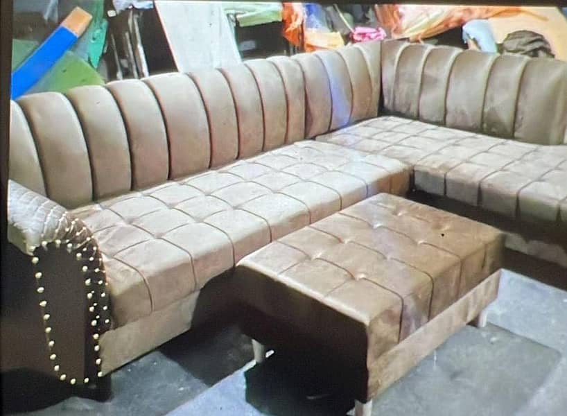 L shaped sofa 6
