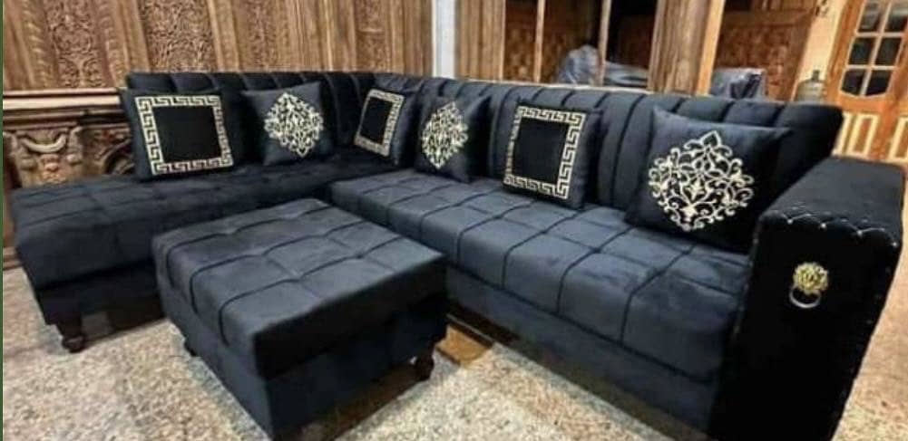L shaped sofa 7