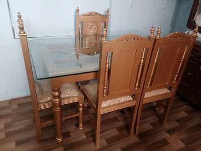 dining table chairs set