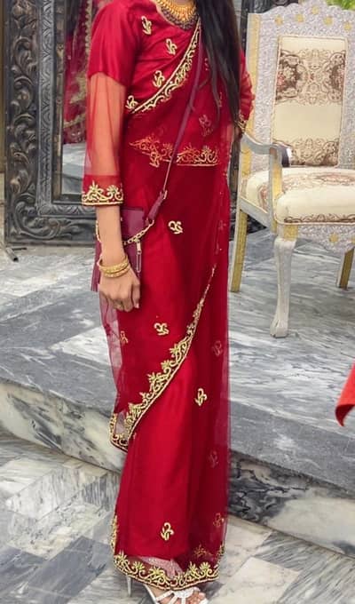saree with inner /blouse