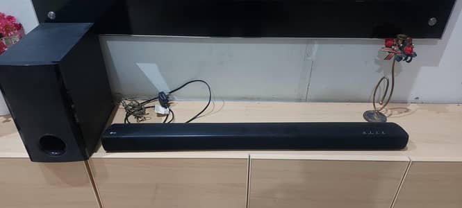 LG sound bar only