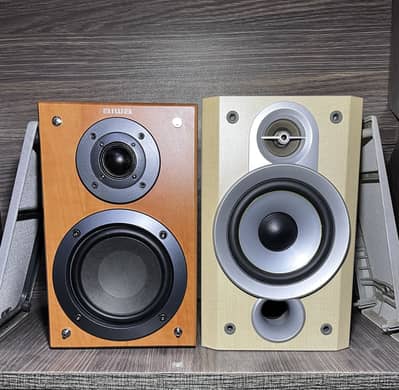 speaker, bookshelf, jvc, aiwa