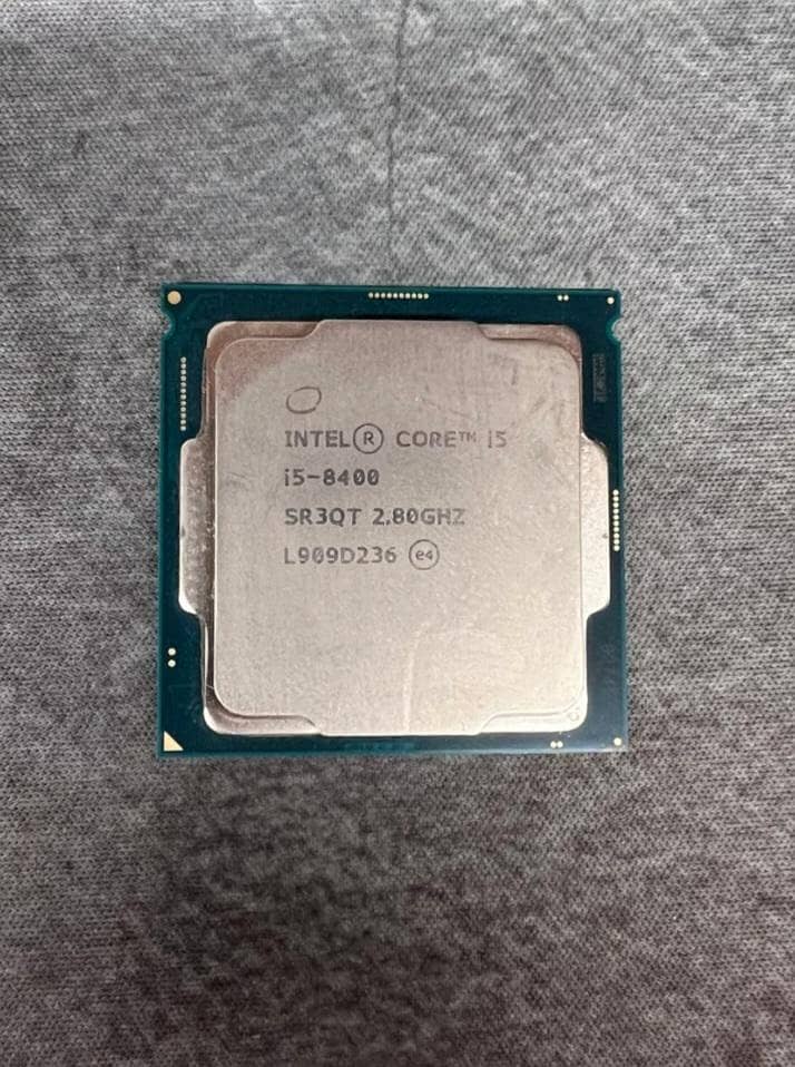 Intel core i5 8400.8th gen processor. 0