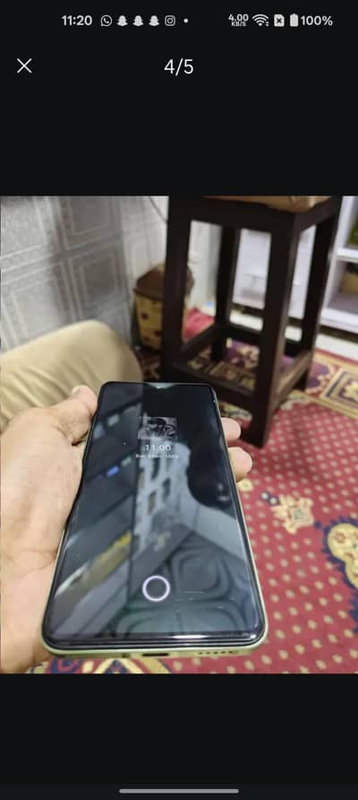 Vivo y100 8+8/256 GB PTA Approved