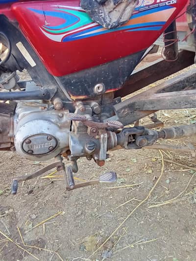 loader Rickshaw  100cc  with back gear shaft