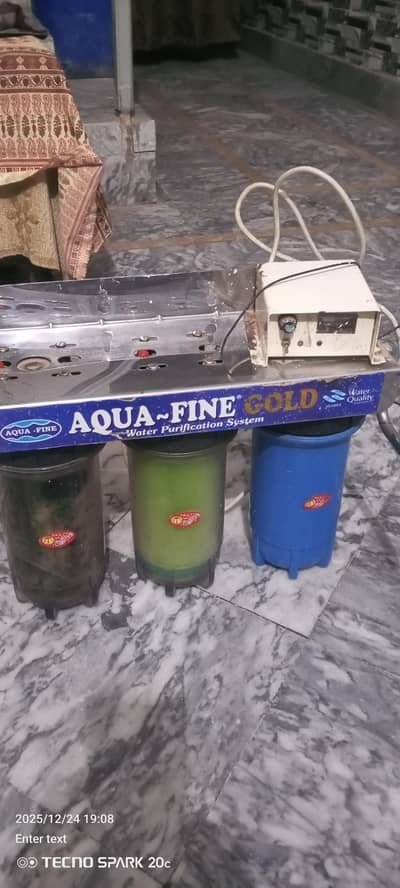 AQUA FINE GOLD WATER FILTER