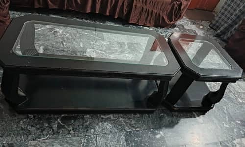 3pcs pure wooden Tables set imported  solid wooden strong mirror