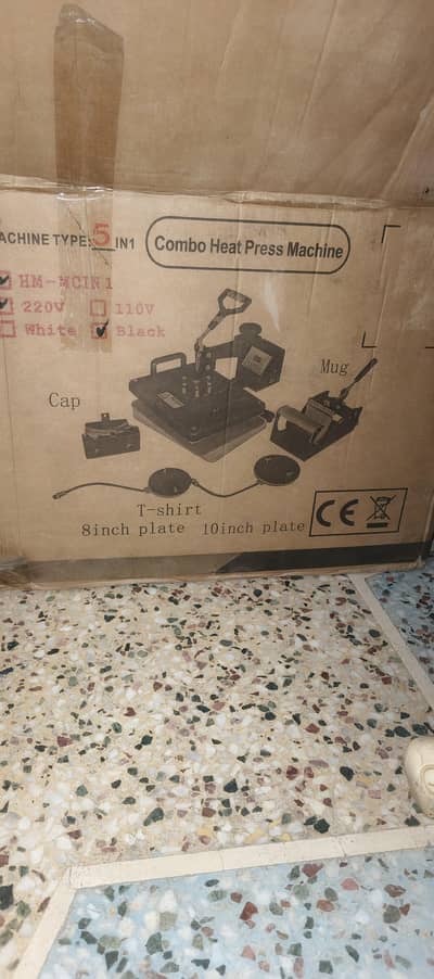 5 in 1 heat press machine, Sublimation printing machine