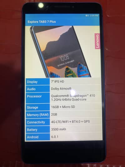 Lenovo tab 3 7 plus