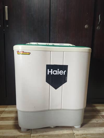 Haier washing machine semiautomatic twin tub capacity 8kg