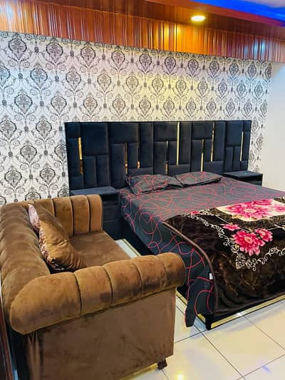 Fully furnished 1 bedroom apartment available for rent in Bahria town phase 1