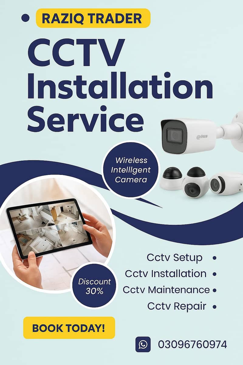 CCTV Installation, Setup & Maintenance 0