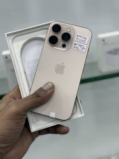 Iphone 16 pro 128gb FU SIM NON USED