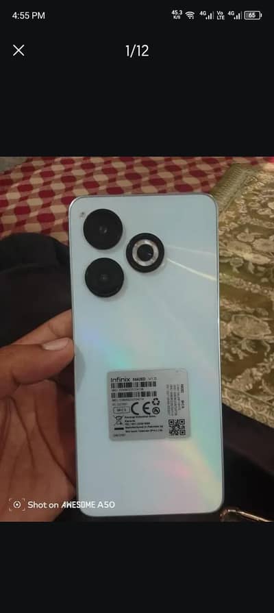 Infinix smart 8 without box full ok koi issue nahi urgent sale
