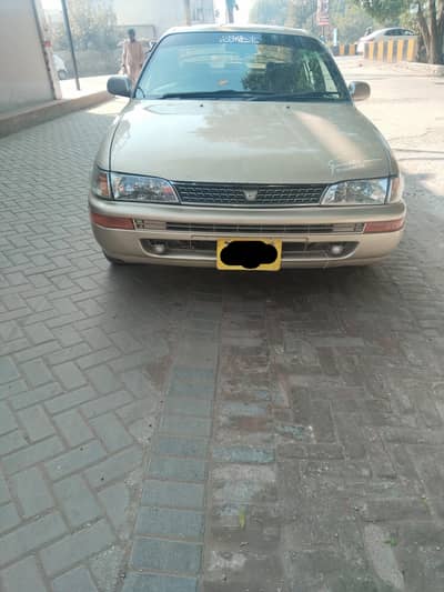 Indus Carolla gl 1999 model golden color mainor tachup seal by seal