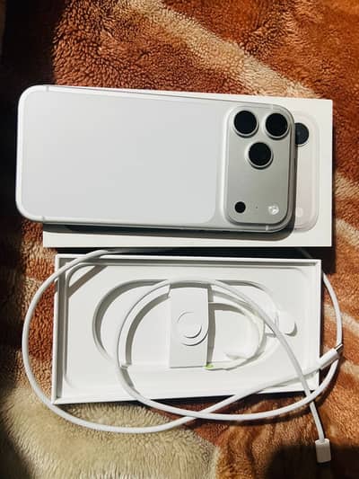 Iphone 17 pro max 256gb non pta silver white