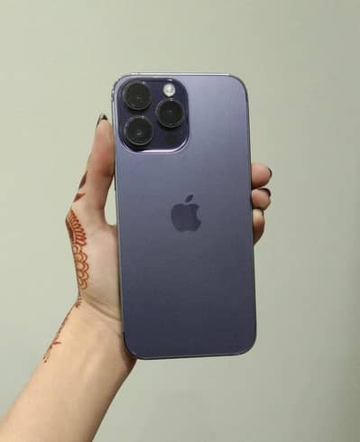 14 Pro Max Purple  10/10 Condition  Battery Health 99