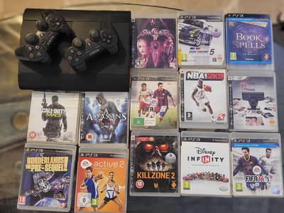 Ps3 with games