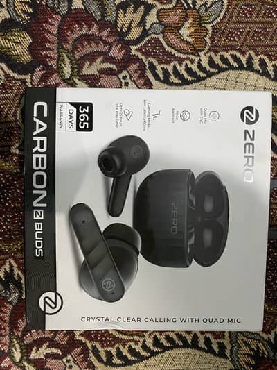 Airbuds zero.  Carbon   Z. Buds  48 hours batery backup