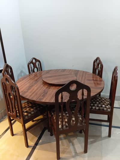 6 SEATER DINING TABLE