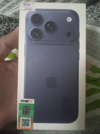 iphone 17 pro PTA approved 256 gb Blue