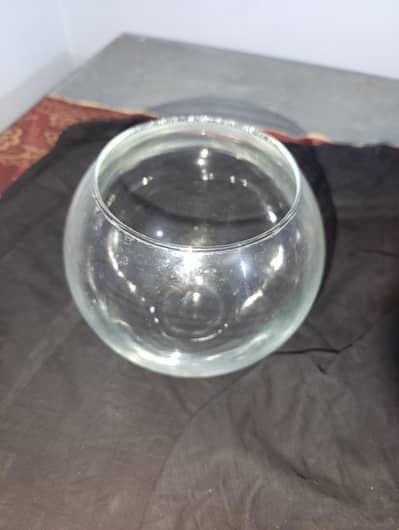 Crystal Glass Fish Bowl for Aquarium