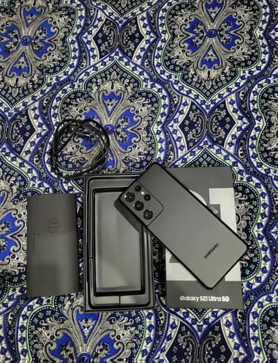 Samsung Galaxy S21 ultra official PTA approved With box 03201209677