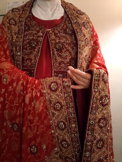 A bridal wear for Barat/Nikkah/Shalima