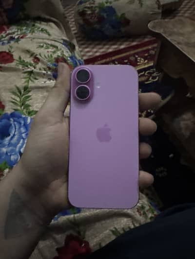 I phone 16 pink color 256gb just 8 months use