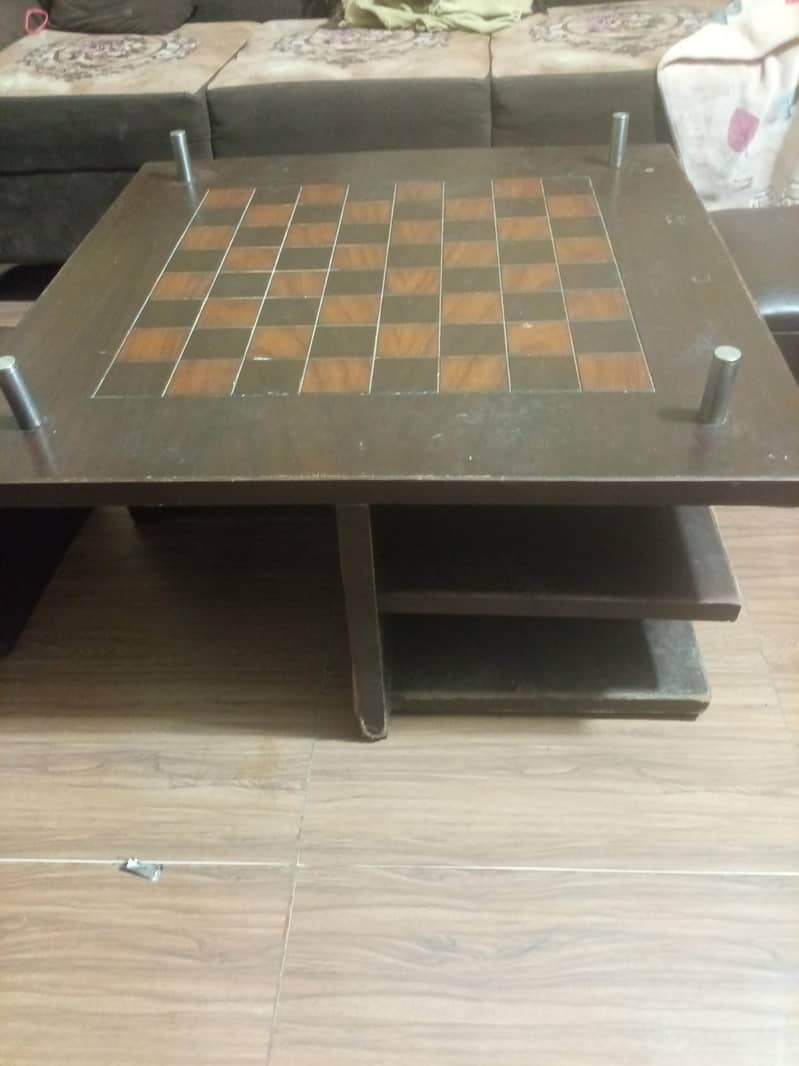 1 PC table 2 stool with Table 1