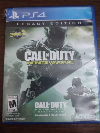 Ps4 CD Call of duty infinite Warfare