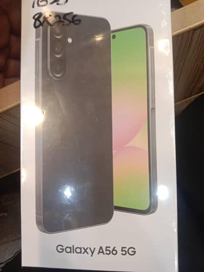 Samsung A56 8 256 pin pack box price 120000