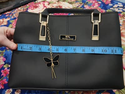 Black leather new bags