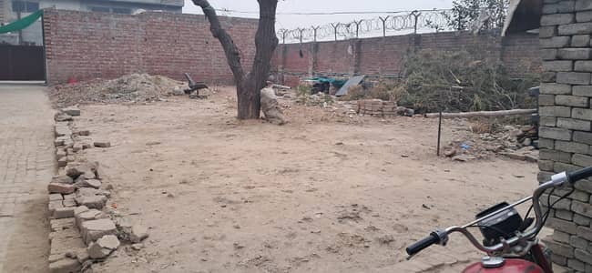 17 Marla Plot Urgent For Sale katar bund Road Thokar Niaz Bag