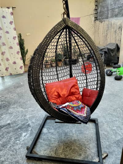 out door singel seater swing