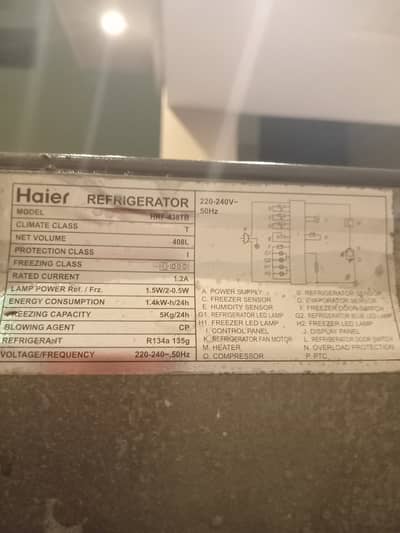 Haier refrigerator haier good condition