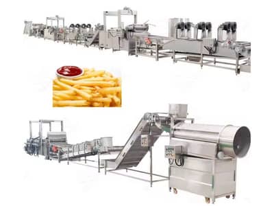 Fry plant fully automatic for chips/Fish Fry/Nimko/Potato/China Stick
